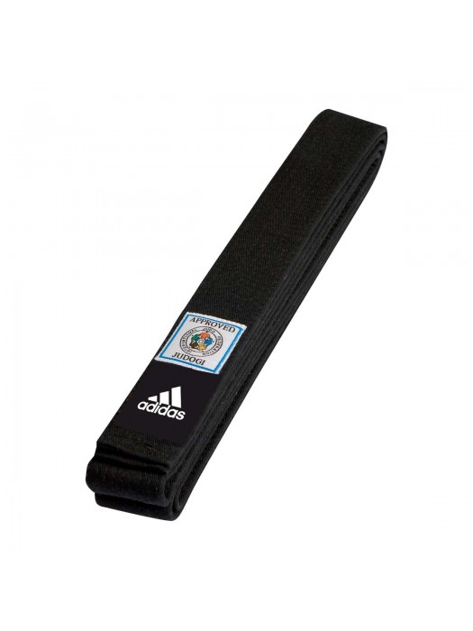 CINTURA ADIDAS ELITE IJF NERA IN COTONE 100%