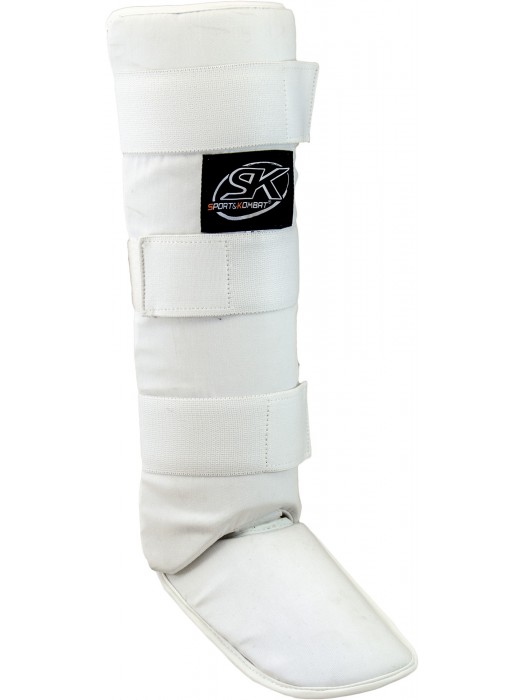 PARATIBIA KARATE "BASIC" IN COTONE BIANCO - SPORT&KOMBAT