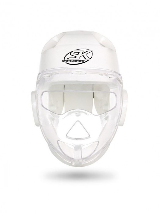 CASCO IN ANTI SHOCK CON VISIERA PLEXIGLASS PER RAGAZZI - SPORT&KOMBAT