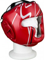 CASCO FULL CHEEKBONE RED - SPORT&KOMBAT