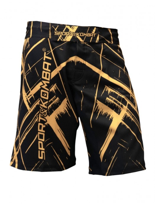 SHORTS MMA "DYNAMIC" - NERO/ORO