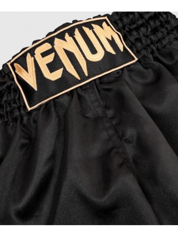 PANTALONCINI VENUM CLASSIC MUAY THAI SHORT - BLACK/GOLD