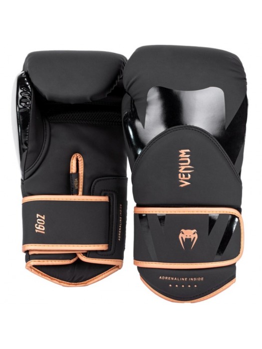 Guantoni Venum Challenger 4.0 Guantoni da boxe - Nero/bronzo