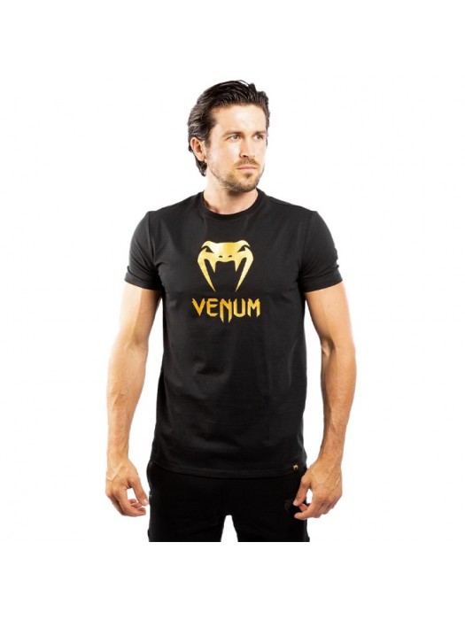 VENUM T-SHIRT, CLASSIC, BLACK-GOLD