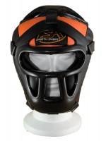 CASCO FULL COVER NERO/ARANCIO
