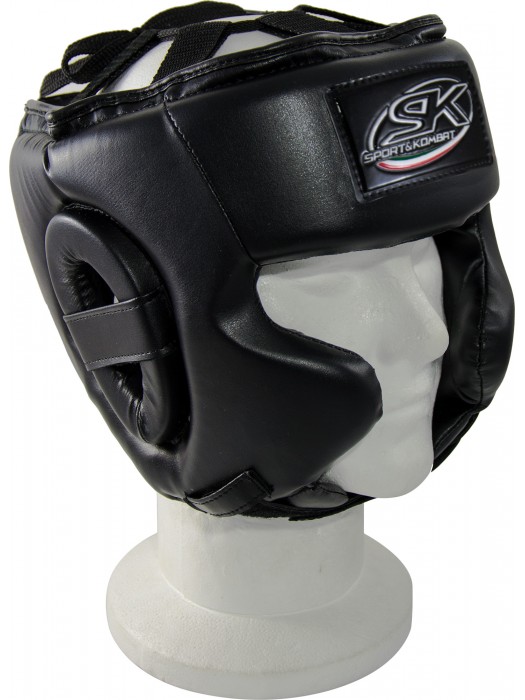 CASCO SPARRING BLACK - SPORT&KOMBAT