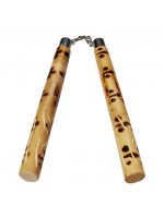 NUNCHAKU IN RATTAN CON CATENA