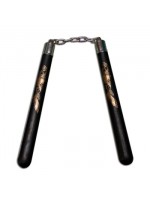 NUNCHAKU IN GOMMA PIENA CON CATENA