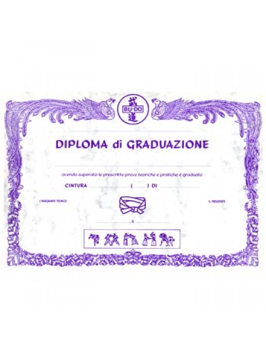 DIPLOMA DI GRADUAZIONE