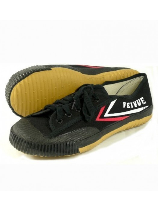 SCARPE KUNG FU WUSHU FEIYUE NERE IN TELA