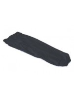 PANTALONI NERI WUSHU CON ELASTICO IN VITA IN MISTO COTONE 
